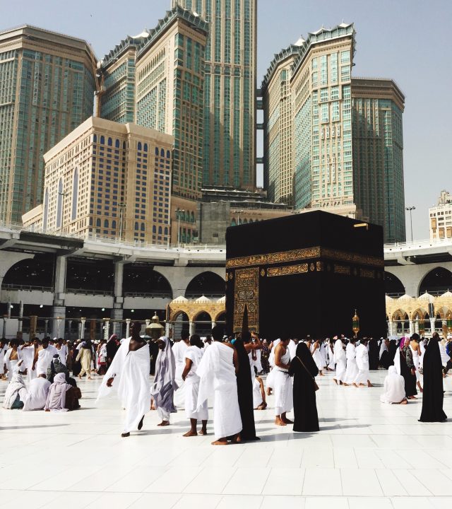 des fideles au hajj